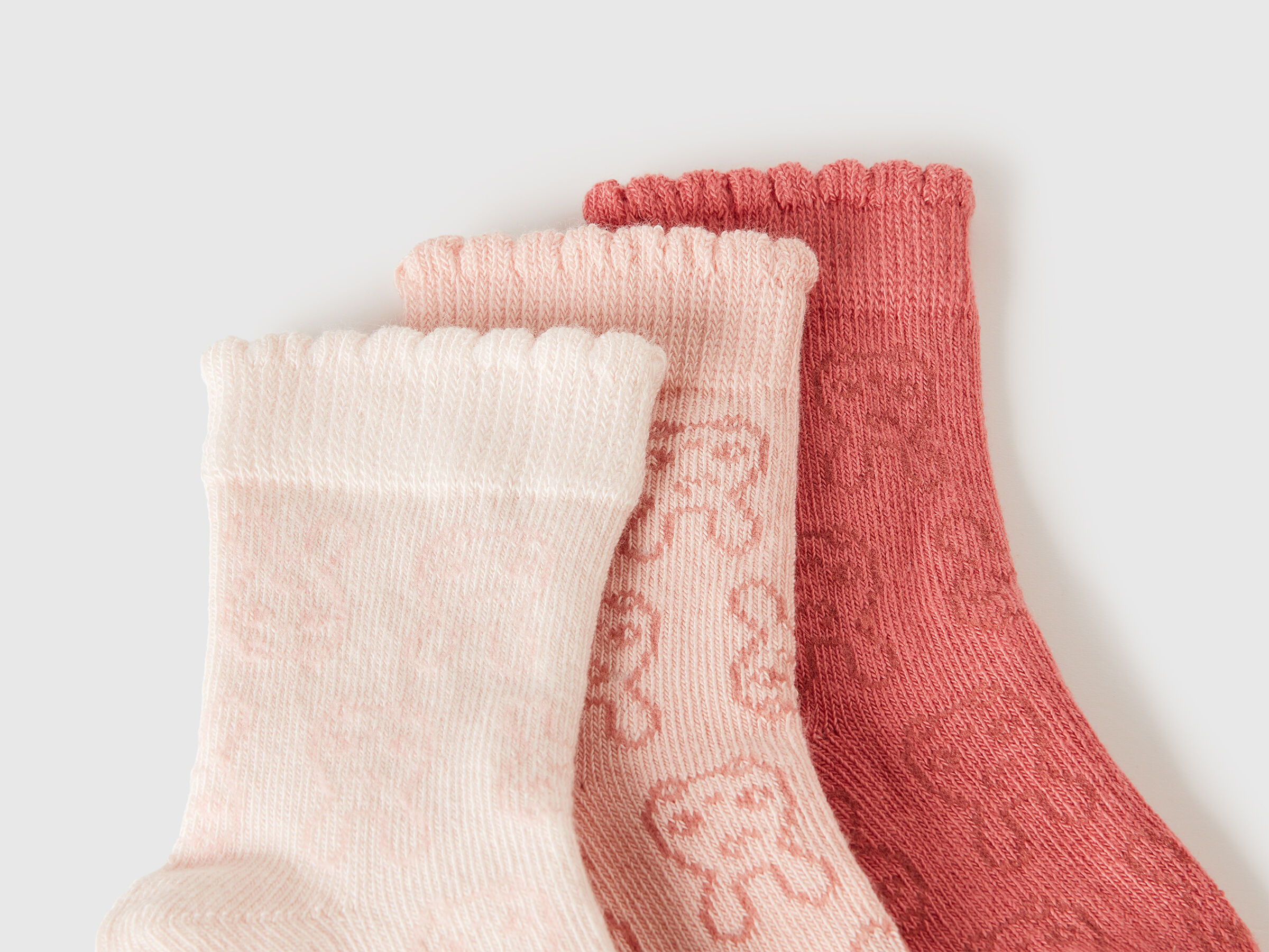 KNITTED SOCKS 3 PAIR New Born (0-18 months) image number 2